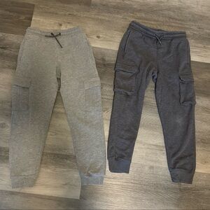 Boys’ Cargo Fleece Jogger Pants - All in Motion - Medium